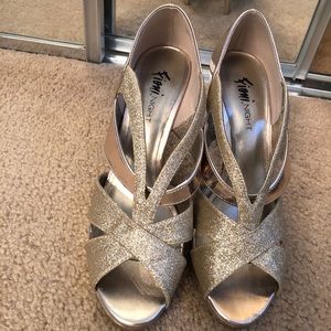Fioni Gold Heels!